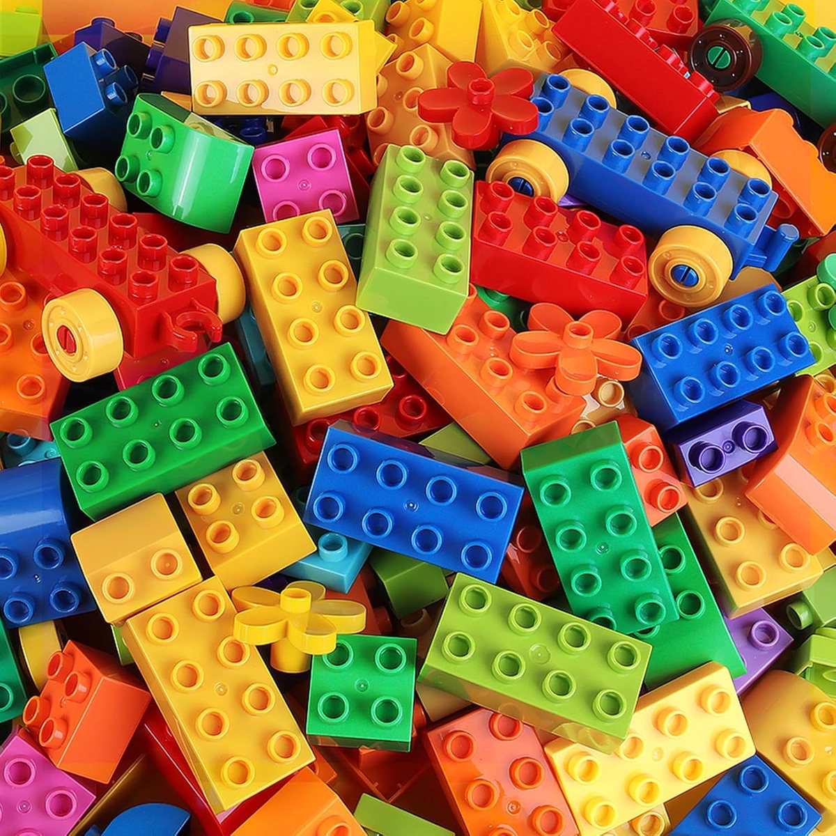 138 Piece Big Building Blocks, view 3