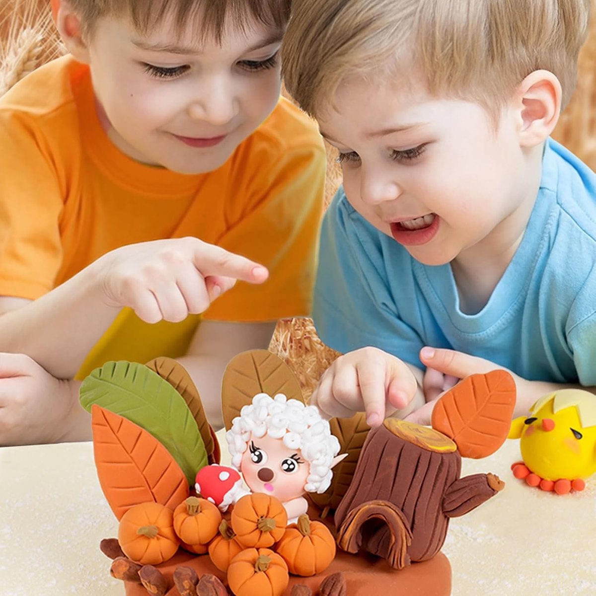 36 Color Air Dry Clay Kit, view 5